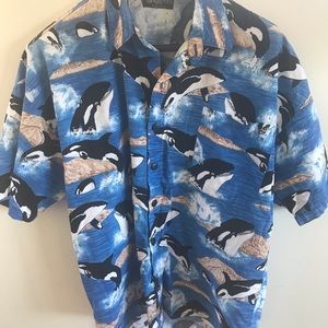 Vintage Orca Aloha shirt